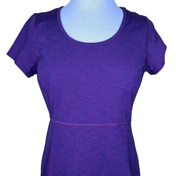 Duluth Trading Co. Women’s Athletic Casual Plum/Navy Dress Size Small - Picture 2 of 9